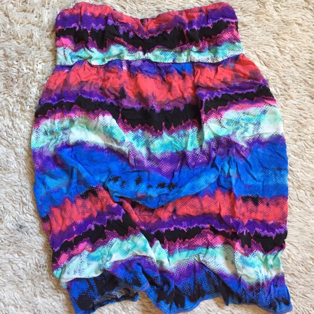 Xhilaration Colorful Dress/Coverup